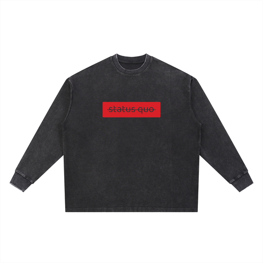 No Status Quo Oversized Long Sleeve